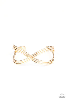 oak-sisters-jewelry-infinitely-iridescent-gold-bracelet-paparazzi-accessories-by-lisa