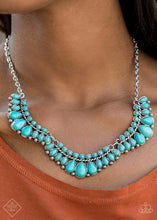 Load image into Gallery viewer, Paparazzi 🔆 Naturally Native - Blue Necklace
