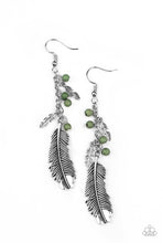 Load image into Gallery viewer, oak-sisters-jewelry-find-your-flock-green-earrings-paparazzi-accessories-by-lisa
