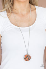 Load image into Gallery viewer, Paparazzi 🔆 Sahara Equinox - Orange Necklace
