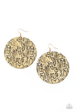Load image into Gallery viewer, oak-sisters-jewelry-animal-planet-gold-earrings-paparazzi-accessories-by-lisa
