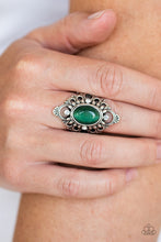 Load image into Gallery viewer, Paparazzi 🔆 Elegantly Enchanted - Green Ring
