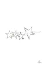 Load image into Gallery viewer, Paparazzi 🔆 From STAR To Finish - White Hair Clip
