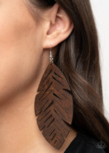 Load image into Gallery viewer, Paparazzi 🔆 I Want To Fly - Brown Earrings
