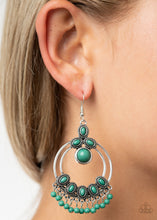 Load image into Gallery viewer, Paparazzi 🔆 Palm Breeze - Green Earrings
