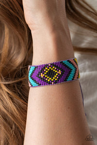 Paparazzi 🔆Desert Dive - Purple Bracelet