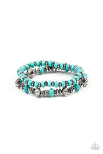 Load image into Gallery viewer, oak-sisters-jewelry-cactus-quest-blue-bracelet-paparazzi-accessories-by-lisa
