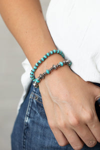 Paparazzi 🔆Cactus Quest - Blue Bracelet