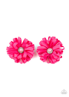 oak-sisters-jewelry-ribbon-reception-pink-hair clip-paparazzi-accessories-by-lisa