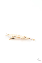 Load image into Gallery viewer, Paparazzi 🔆 She STAR-ted It! - Gold Hair Clip
