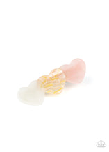 Load image into Gallery viewer, oak-sisters-jewelry-doesnt-heart-to-ask-pink-hair clip-paparazzi-accessories-by-lisa
