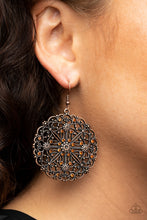 Load image into Gallery viewer, Paparazzi 🔆 Oh MANDALA! - Copper Earrings
