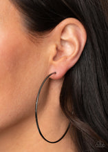 Load image into Gallery viewer, Paparazzi 🔆 Very Curvaceous - Black Earrings
