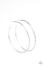 Load image into Gallery viewer, oak-sisters-jewelry-embellished-edge-silver-earrings-paparazzi-accessories-by-lisa
