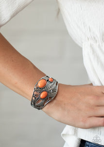 Paparazzi 🔆 Mojave Moods - Orange Bracelet