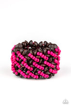 Load image into Gallery viewer, oak-sisters-jewelry-cozy-in-cozumel-pink-bracelet-paparazzi-accessories-by-lisa
