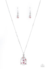 Load image into Gallery viewer, oak-sisters-jewelry-stormy-shimmer-pink-necklace-paparazzi-accessories-by-lisa
