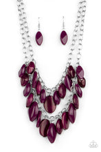 Load image into Gallery viewer, oak-sisters-jewelry-palm-beach-beauty-purple-necklace-paparazzi-accessories-by-lisa
