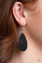 Load image into Gallery viewer, Paparazzi 🔆 Sequoia Forest - Black Earrings
