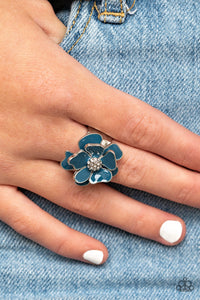 Paparazzi 🔆 Hibiscus Holiday - Blue Ring