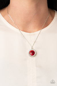 Paparazzi 🔆 Trademark Twinkle - Red Necklace