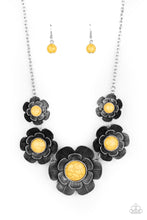 Load image into Gallery viewer, oak-sisters-jewelry-bountiful-badlands-yellow-necklace-paparazzi-accessories-by-lisa
