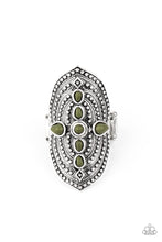 Load image into Gallery viewer, oak-sisters-jewelry-shield-in-place-green-ring-paparazzi-accessories-by-lisa
