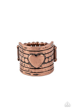 Load image into Gallery viewer, oak-sisters-jewelry-dont-lose-heart-copper-ring-paparazzi-accessories-by-lisa
