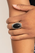 Load image into Gallery viewer, Paparazzi 🔆 Desert Healer - Black Ring
