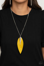 Load image into Gallery viewer, Paparazzi 🔆 Quill Quest - Yellow Necklace
