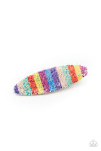 Load image into Gallery viewer, oak-sisters-jewelry-my-favorite-color-is-rainbow-multi-hair clip-paparazzi-accessories-by-lisa

