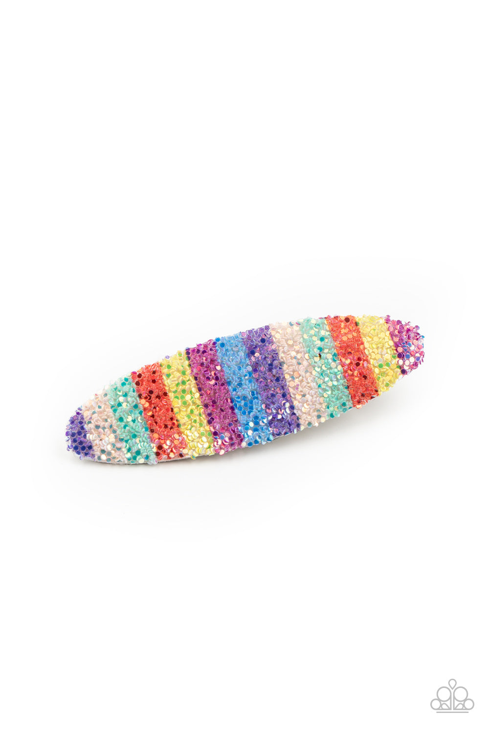 oak-sisters-jewelry-my-favorite-color-is-rainbow-multi-hair clip-paparazzi-accessories-by-lisa