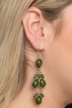 Load image into Gallery viewer, Paparazzi 🔆 Superstar Social - Green Earrings
