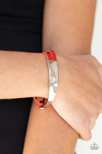 Paparazzi 🔆 A Notch Above The Rest - Red Bracelet