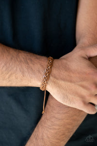 Paparazzi 🔆 Time To Hit The RODEO - Brown Bracelet