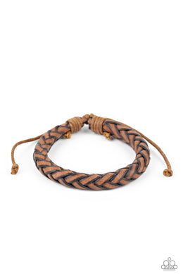 oak-sisters-jewelry-homespun-comfort-brown-bracelet-paparazzi-accessories-by-lisa