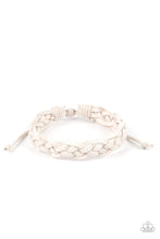 Load image into Gallery viewer, oak-sisters-jewelry-time-to-hit-the-rodeo-white-bracelet-paparazzi-accessories-by-lisa
