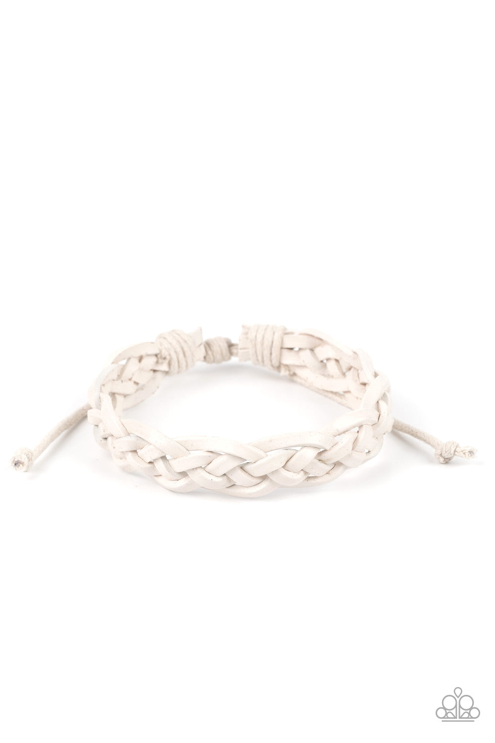 oak-sisters-jewelry-time-to-hit-the-rodeo-white-bracelet-paparazzi-accessories-by-lisa