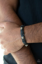 Load image into Gallery viewer, Paparazzi 🔆 Rodeo Ringleader - Black Bracelet
