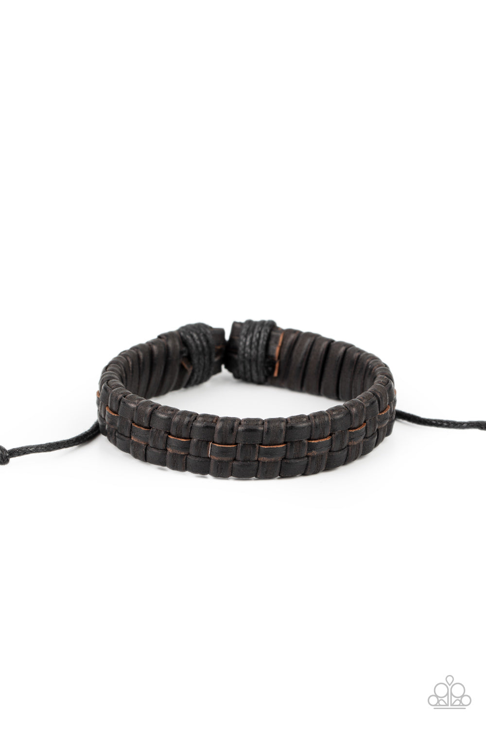 oak-sisters-jewelry-rugged-pioneer-black-bracelet-paparazzi-accessories-by-lisa