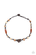 Load image into Gallery viewer, oak-sisters-jewelry-island-grotto-brown-necklace-paparazzi-accessories-by-lisa
