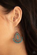 Load image into Gallery viewer, Paparazzi 🔆 Castle Collection - Blue Earrings

