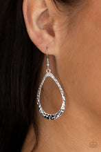 Load image into Gallery viewer, Paparazzi 🔆 BEVEL-headed Brilliance - Silver Earrings
