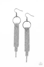 Load image into Gallery viewer, oak-sisters-jewelry-tapered-twinkle-black-earrings-paparazzi-accessories-by-lisa
