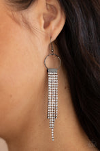 Load image into Gallery viewer, Paparazzi 🔆Tapered Twinkle - Black Earrings
