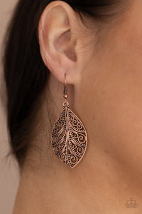 Paparazzi 🔆 One VINE Day - Copper Earrings