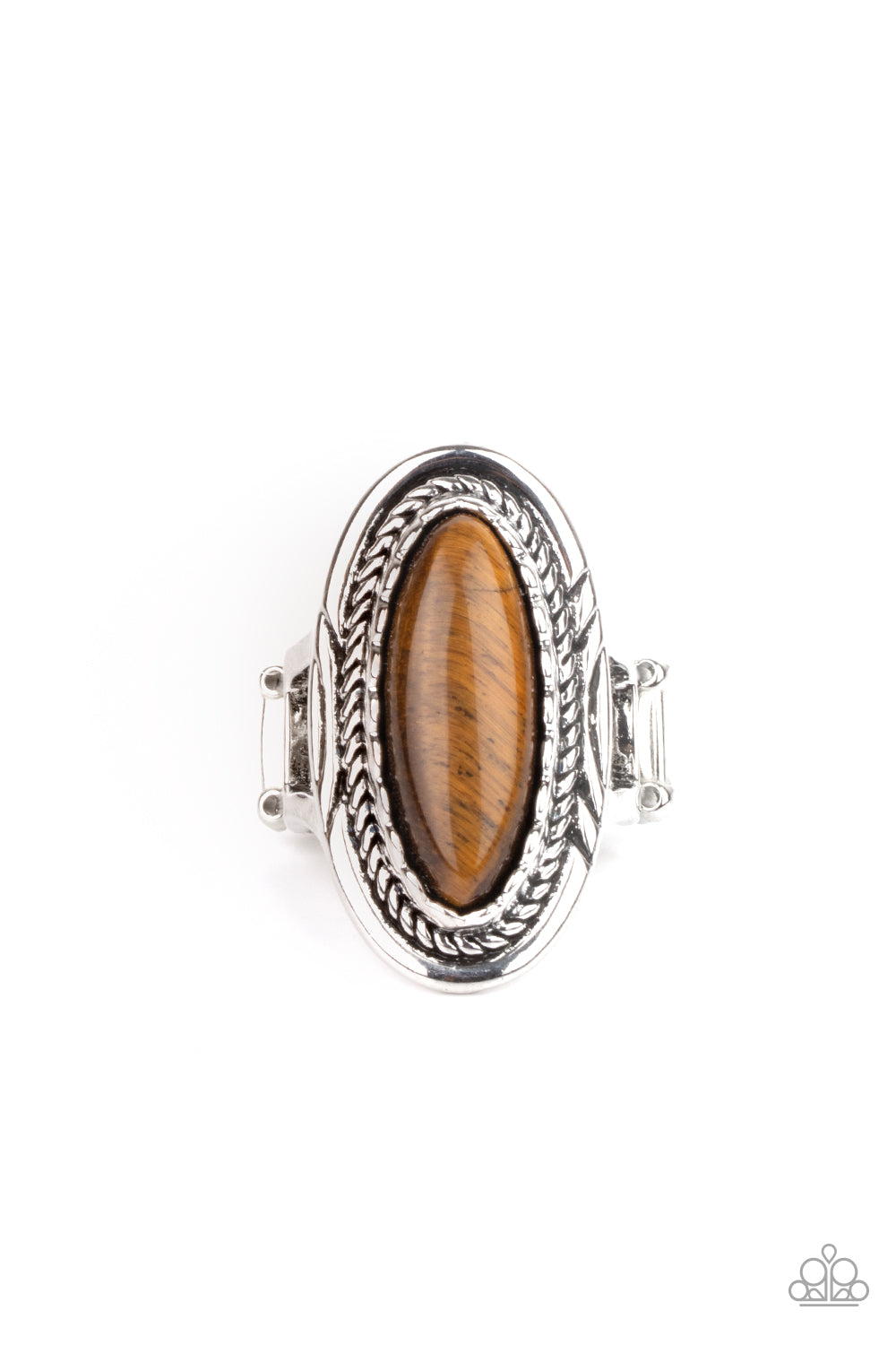 oak-sisters-jewelry-primal-instincts-brown-ring-paparazzi-accessories-by-lisa