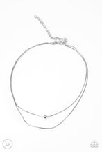 Load image into Gallery viewer, oak-sisters-jewelry-super-slim-silver-necklace-paparazzi-accessories-by-lisa
