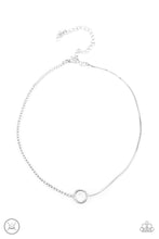 Load image into Gallery viewer, oak-sisters-jewelry-gotta-split-white-necklace-paparazzi-accessories-by-lisa
