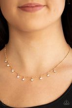 Load image into Gallery viewer, Paparazzi 🔆 Dainty Diva - Gold Necklace
